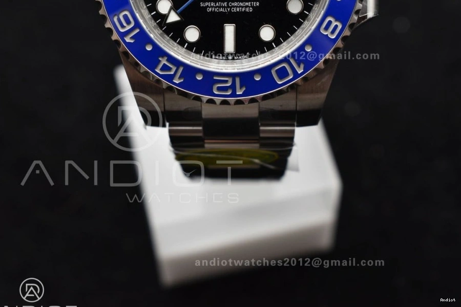 Black GMT-Master Oyster BLNR Bracelet CHS 126710 on Edition Factory Ceramic DD3285 II Best Blue Clean 0424